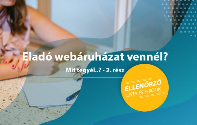 Eladó webshop tárgyalás