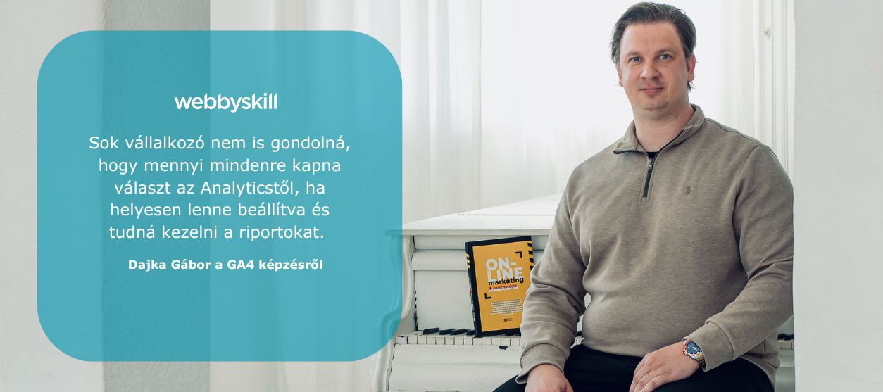 Résztvevői vélemény GA4 képzés